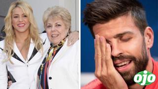 Mamá de Shakira desea que Gerard Piqué vuelva con su hija