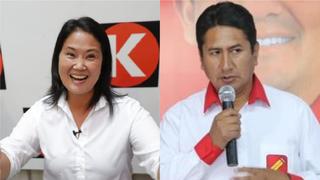 Vladimir Cerrón minimiza opinión de Keiko Fujimori: “no es necesario que acepte los resultados”