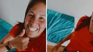 Karateka Alexandra Grande muestra cómo son las ‘camas antisexo’: “Están bien” | VIDEO