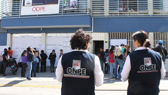 La ONPE llevará a cabo las elecciones internas en los partidos políticos que participarán en los comicios generales del 2021. (Foto: Andina)