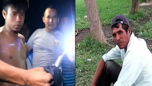 San Martín: Sujeto confiesa que mató a su cuñado a cuchilladas para robarle 700 soles (Captura video Vía Televisión)
