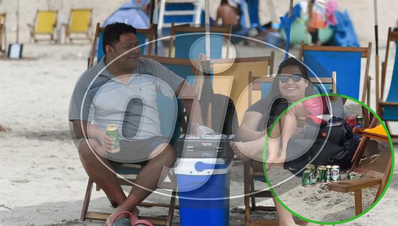 ​Bañistas infringen ley seca y beben en playas de la Costa Verde (FOTOS)
