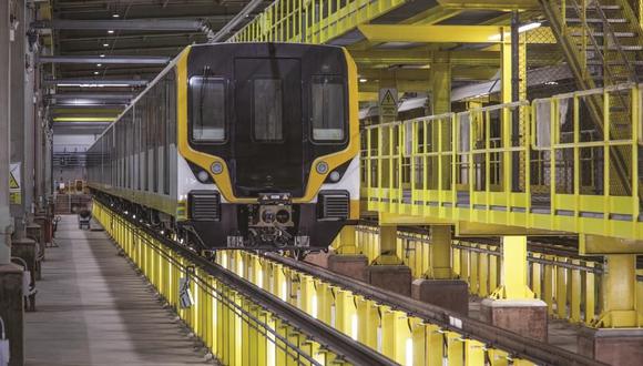 Ministerio de Transportes informó que la primera etapa de la Línea 2 del Metro de Lima, que comprende cinco estaciones, se encuentra al 98% y ya está próximo a iniciar pruebas. (Foto: MTC)
