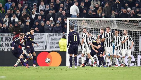 ​Juventus empata 2-2 con Tottenham y en Londres define pase en Champions