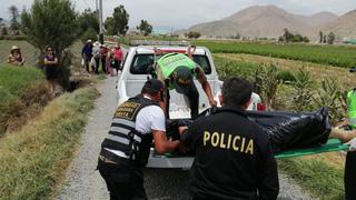 Hallan cadáver de hombre en un canal de regadío en Arequipa 