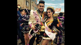 Rosángela Espinoza y 'Coto' sorprendieron en Fiesta de la Candelaria [VIDEO] 