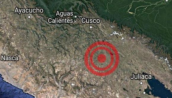Nuevo sismo de 3.6 se registra en Cusco