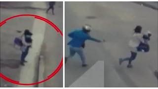 SMP: sicario dispara por la espalda a mamá que llevaba bebito en brazos (VIDEO)