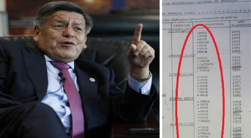 César Acuña sacaba puros "once" en el colegio y la universidad 