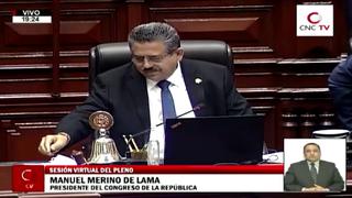 Manuel Merino y su peculiar sonrisa al dar el anuncio sobre la vacancia de Martín Vizcarra 