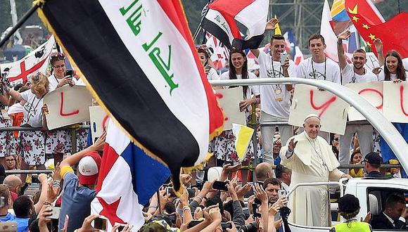 Papa Francisco insta a los jóvenes a "rebelarse" para que las cosas cambien 