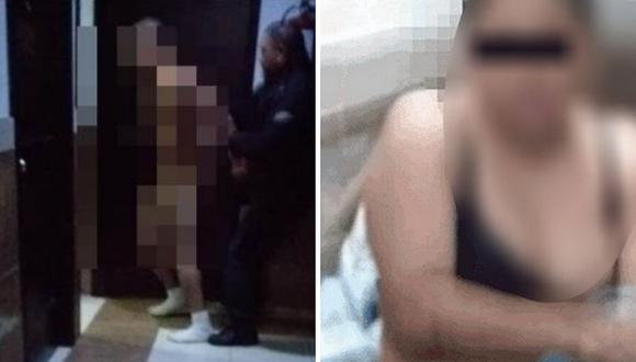 Policía descubre a esposa infiel dentro de hotel en plena intervención
