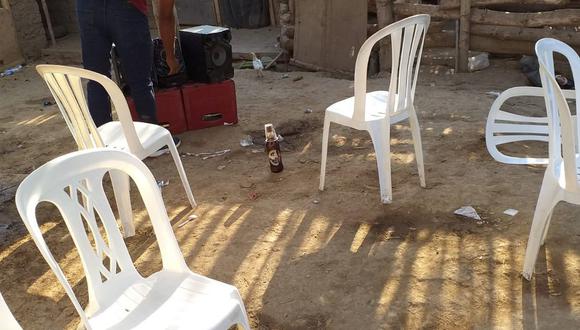 Lambayeque: intervienen lugar donde realizaban pelea de gallos y hallan botellas de cerveza (Foto: Municipalidad de Pítipo).