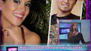 Melissa Paredes dice que no es culpable de salida de Rodrigo Cuba del Aurich