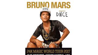 ​¡Es oficial! Bruno Mars llega al Perú por primera vez y este es el precio de las entradas