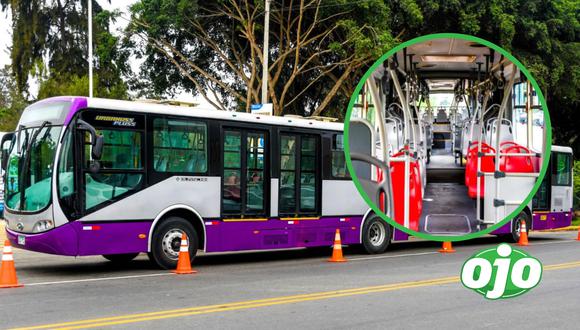 Un bus articulado de 18 metros, con capacidad para trasladar hasta 160 pasajeros y provisto de un sistema de aire acondicionado, comenzó a operar en la ruta 404 del Corredor Morado.