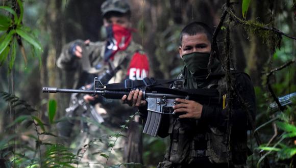 El Ejército de Liberación Nacional (ELN) tiene una fuerte presencia en la frontera del territorio venezolano y colombiano. (Foto: AFP)