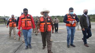 Pedro Castillo pide a autoridades de Amazonas destinar el presupuesto para ayudar a los damnificados