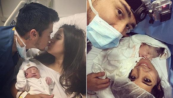 Melissa Paredes: Rodrigo 'Gato' Cuba comparte foto con su bebé y ¡sorprende con gran parecido!