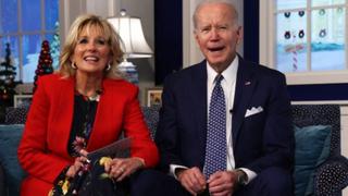 Insultan a Biden durante llamada telefónica de Navidad con saludo “fuck Joe” y se ríe | VIDEO