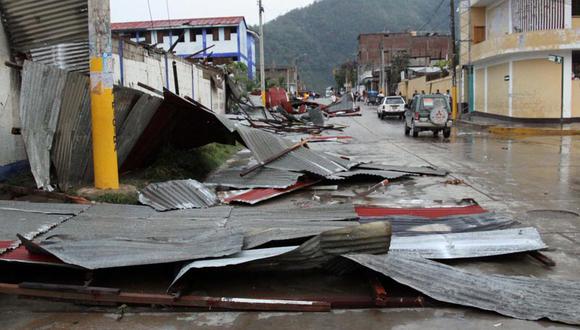 Loreto: más de 50 viviendas sufren daños por fuertes vientos