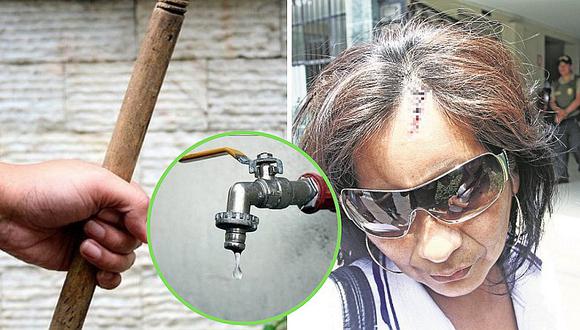 Inquilina pide agua a propietario de departamento y la muele a golpes 