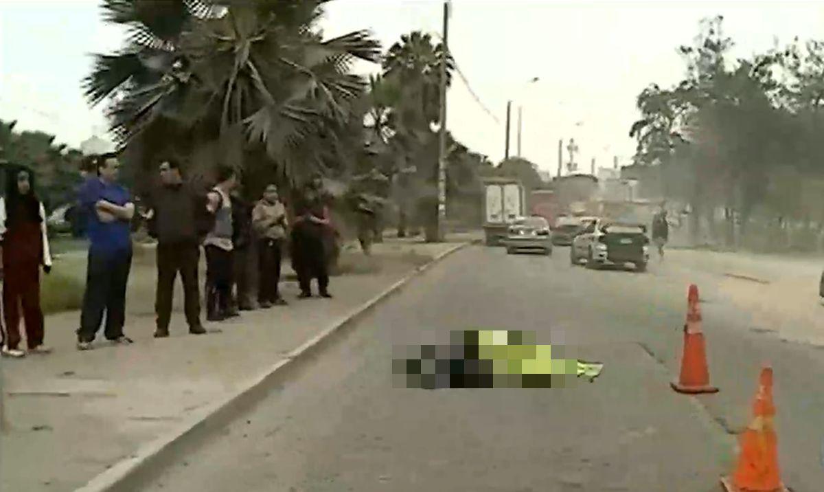 El accidente se produjo en la avenida Universitaria. (Foto: Captura/Latina)