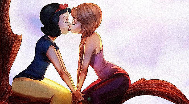 Disney: princesas se olvidan del príncipe azul y se lucen con novias (FOTOS)