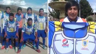 Los Sayayines de Ayaviri confiesan que utilizando camisetas de Gokú, el equipo comenzó a ganar (VIDEO)