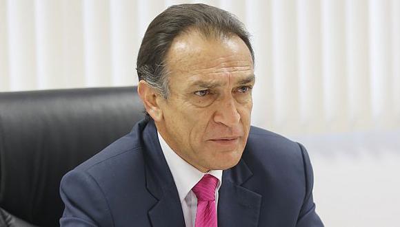 Héctor Becerril fue denunciado por la fiscal de la Nación por presuntos delitos cometidos en Aucallama y en Chiclayo. (Foto: GEC)