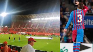 Gerard Piqué y el incómodo momento cuando en pleno estadio le ponen la música de Shakira | VIDEOS