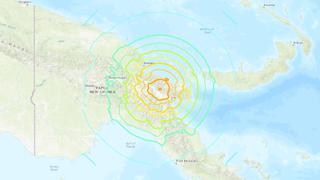 Terremoto de magnitud 7,6 sacude Papúa Nueva Guinea y genera alerta de tsunami
