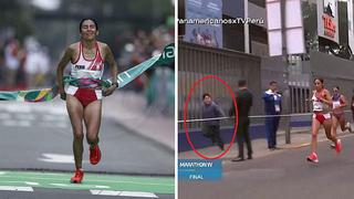 Niño peruano imita a Gladys Tejeda durante maratón en los Juegos Panamericanos Lima 2019 | VIDEO