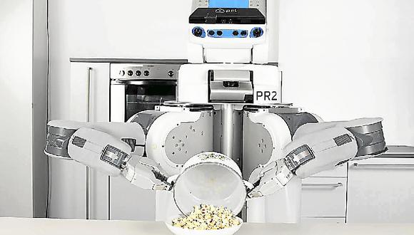 Fabrican un robot cocinero que hace pizzas para chuparse los dedos.