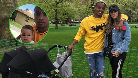 André Carrillo cumple con su responsabilidad de padre con su pequeño bebito en plenas vacaciones