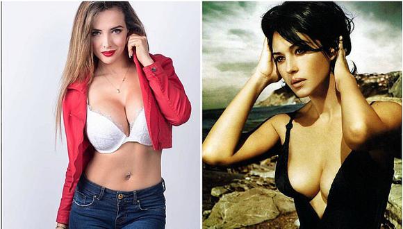 Rosángela Espinoza imita a Monica Bellucci con provocativa foto