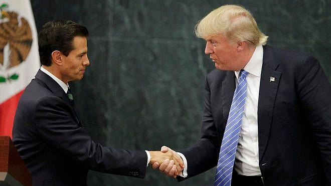  Donald Trump revela que Peña Nieto no es hombre de palabra