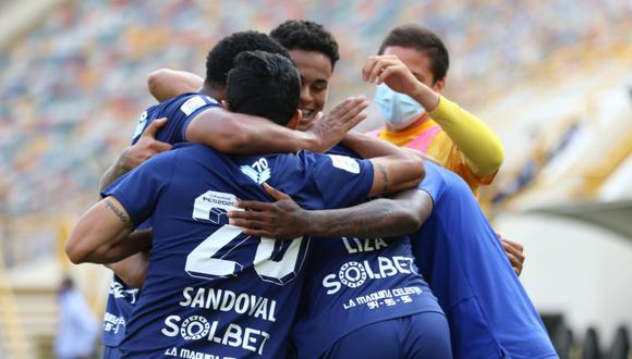 Sporting Cristal goleó 4-1 a Ayacucho FC por las ‘semis’ de la Liga 1 y clasificó a la final ante Universitario. (Foto: Liga 1)