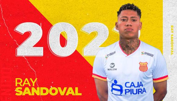 Ray Sandoval firmó con Atlético Grau por esta temporada para disputar la Liga 1 2022. (Foto: Facebook)