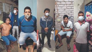 PNP y Fiscalía intervienen a 13 miembros de la red criminal ‘Los Saqueadores de Chiclayo’