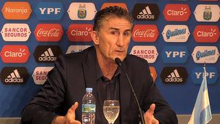 Bauza se despide y dice que "Argentina se clasificará al Mundial"