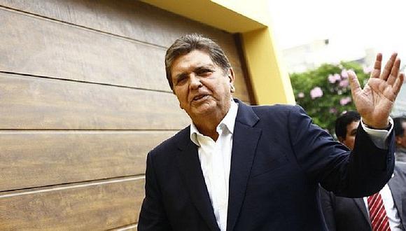 Alan García será convocado por el Congreso por caso Odebrecht tras iniciales en agendas