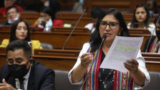 Ministra de la Mujer, Katy Ugarte, dice que no dará marcha atrás en políticas con enfoque de género