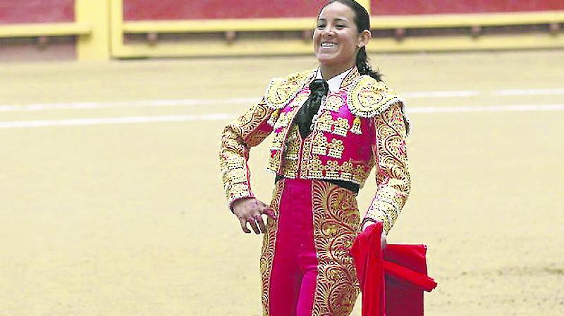 Bella torera peruana conquistó España con su arte