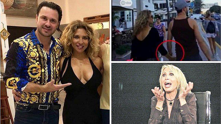 Cristian Zuarez se luce con Adriana Amiel, la manzana de la discordia en su relación con Laura Bozzo