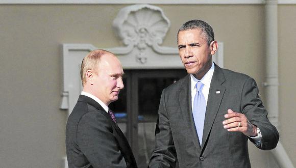 Putin y Obama se reúnen en parís