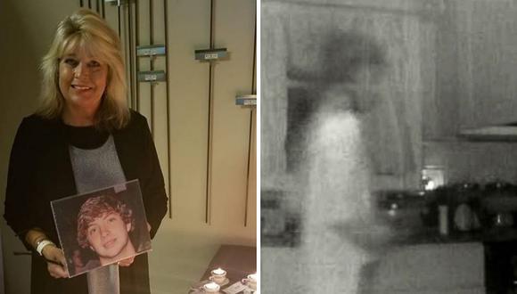Madre asegura que cámara de seguridad captó al fantasma de su hijo muerto 