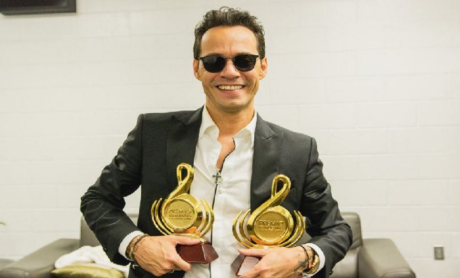 Premios Lo Nuestro Marc Anthony dice que se siente peruano tras ganar