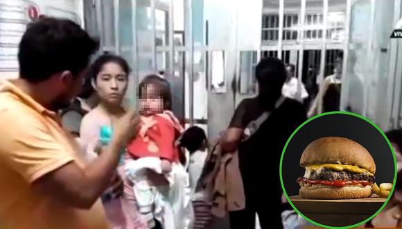 Cincuenta personas intoxicadas en Cajamarca por comer hamburguesas | VIDEO