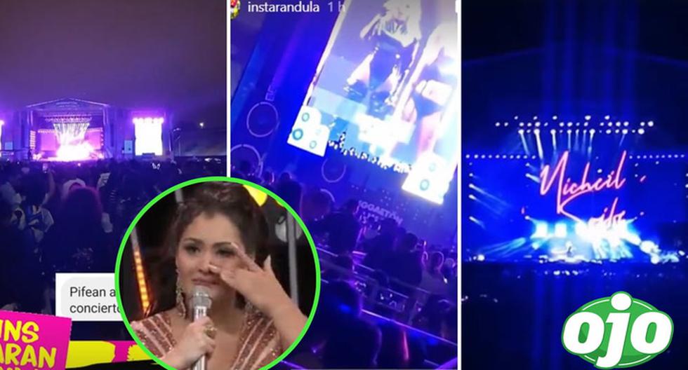 They boo Micheille Soifer during a reggaeton concert  web ull farandula |  EYE-SHOW